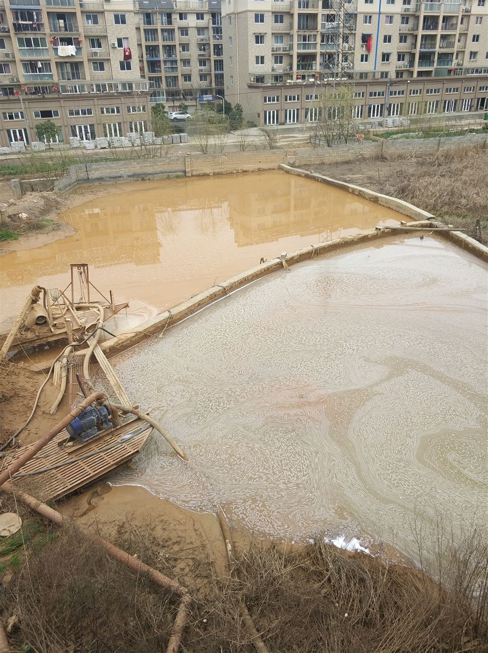 西藏沉淀池淤泥清理-厂区废水池淤泥清淤