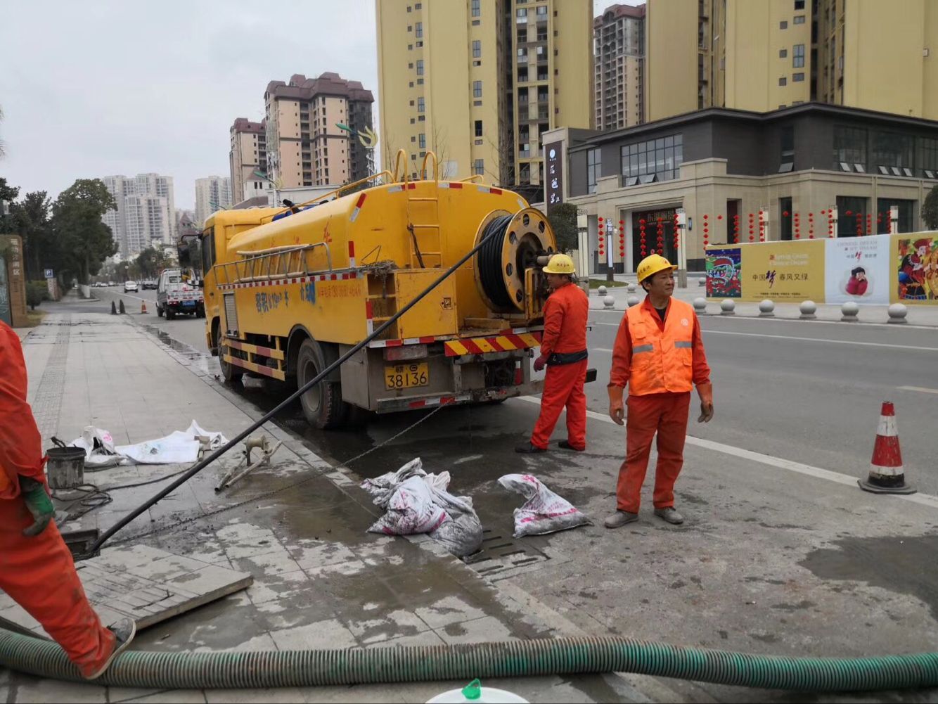西藏排污管道清淤-管道清洗